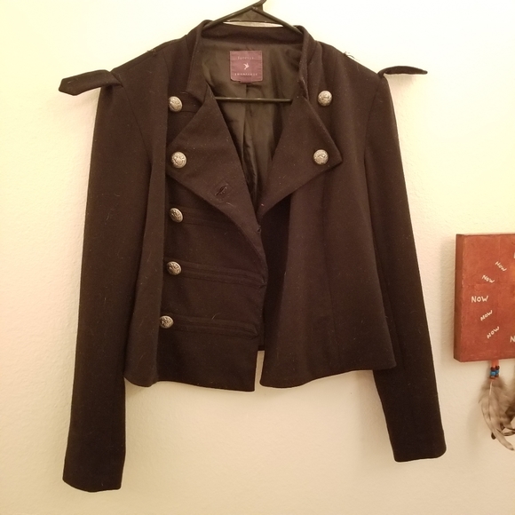 military style jacket - Picture 2 of 6